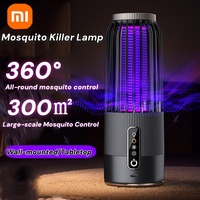 Xiaomi 2-in-1 Solar/USB Rechargeable Mosquito Killer Lamp Portable Electric Bug Zapper for Outdoor Camping Home 4000V Shock