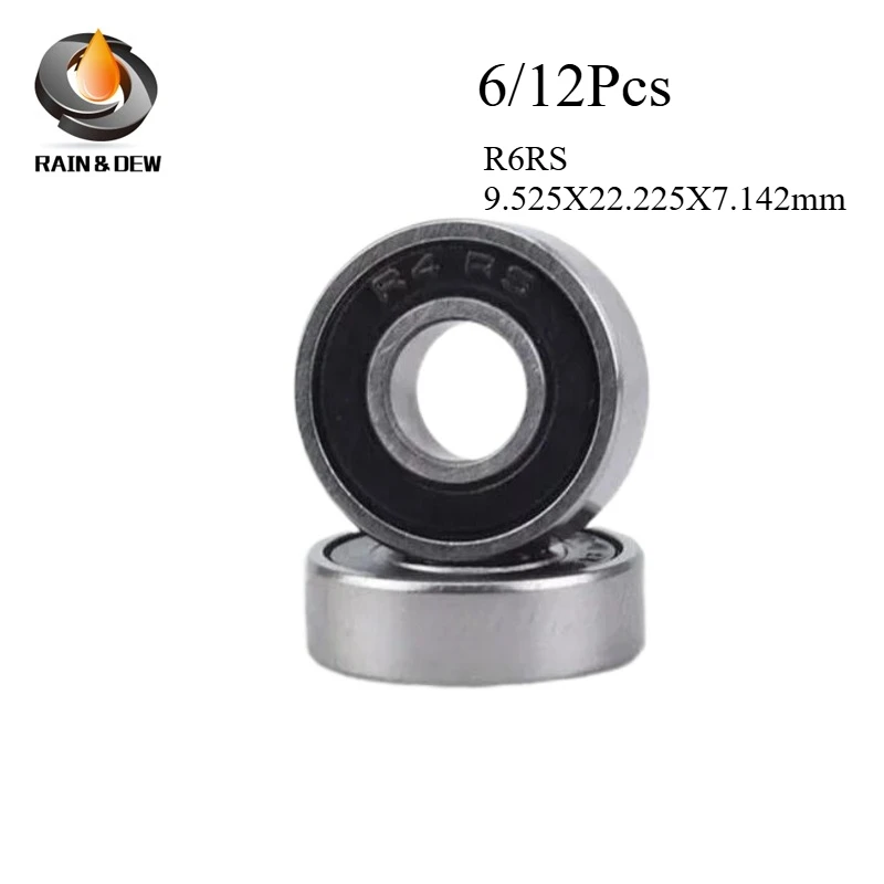 6/12Pcs R6 2RS Bear…