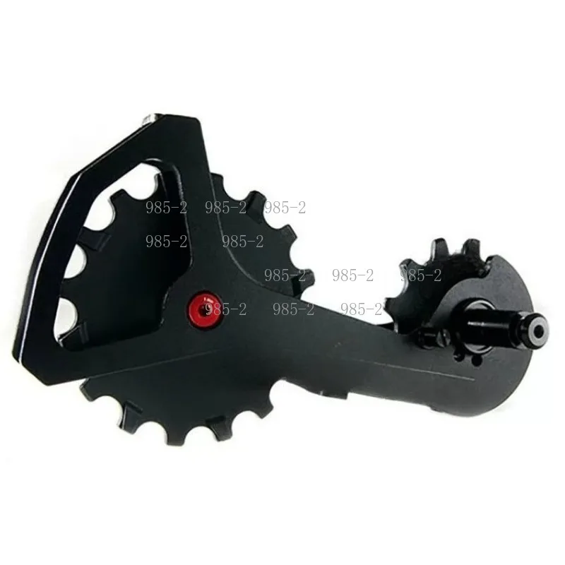 15T 16T Ceramic Bearing Bike Guide Wheel, TRiPEAK Aluminum Enlarged Rear Derailleur Pulley for Road and Mountain Bicycle