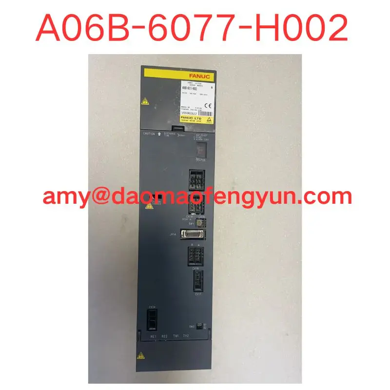 Second-hand  A06B-6077-H002  Fanuc Drive  tested  ok