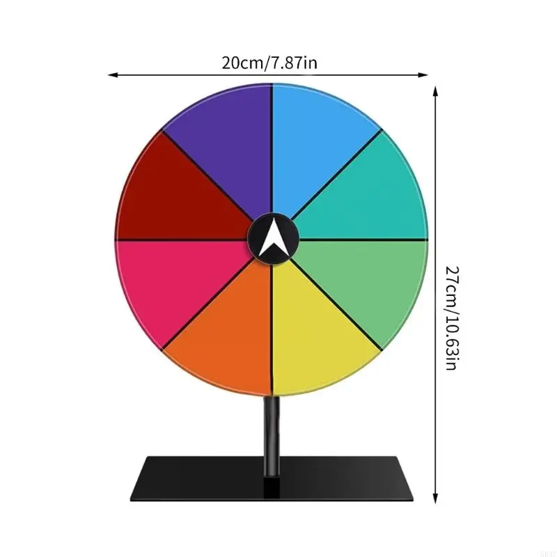 N84C Portable Tabletop Roulettes Wheel Accessory Untuk penggunaan acara multiguna