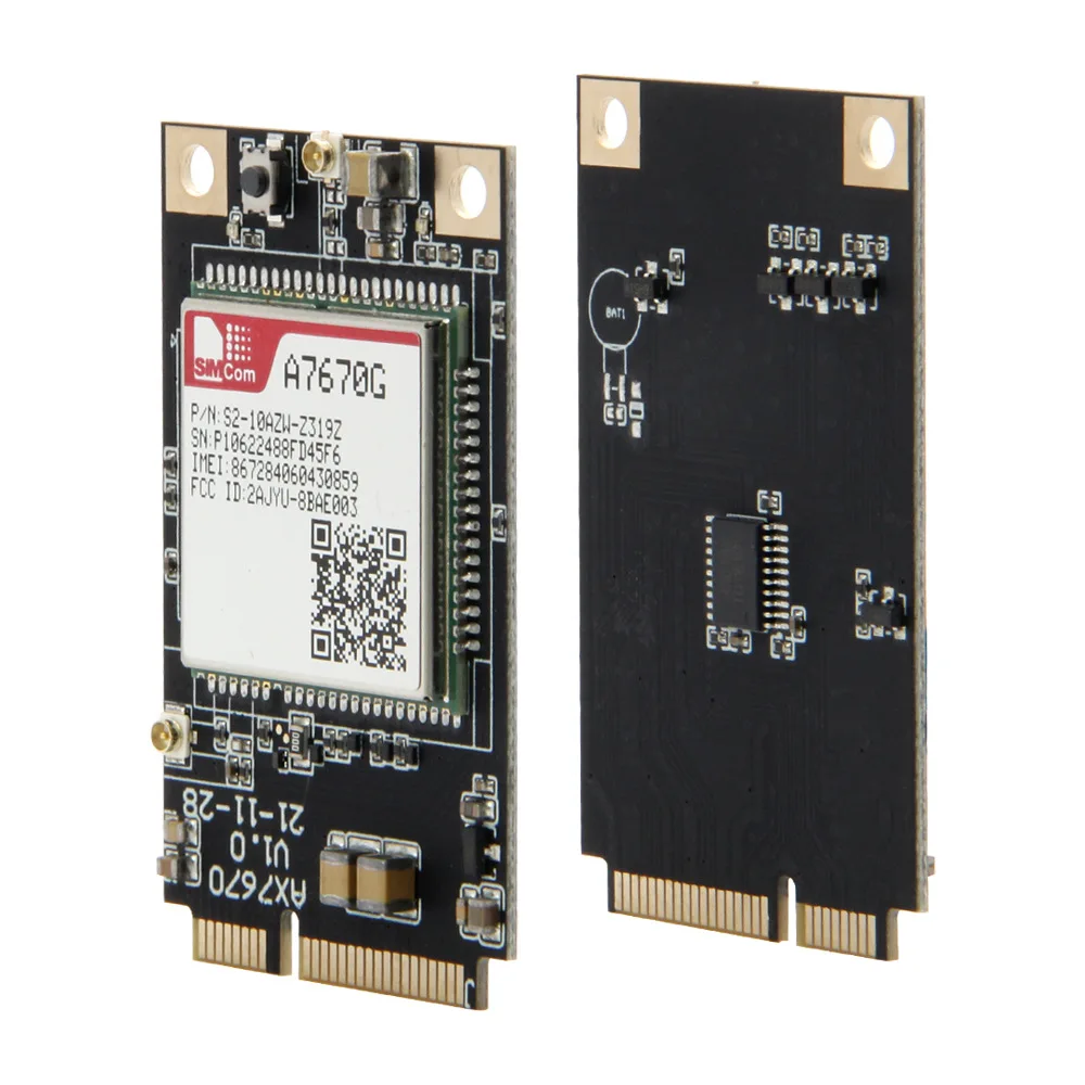 LILYGO T-PCIE ESP32 7670 PMU 2G 3G NB-IOT 4G CAT1 CAT4 GPS