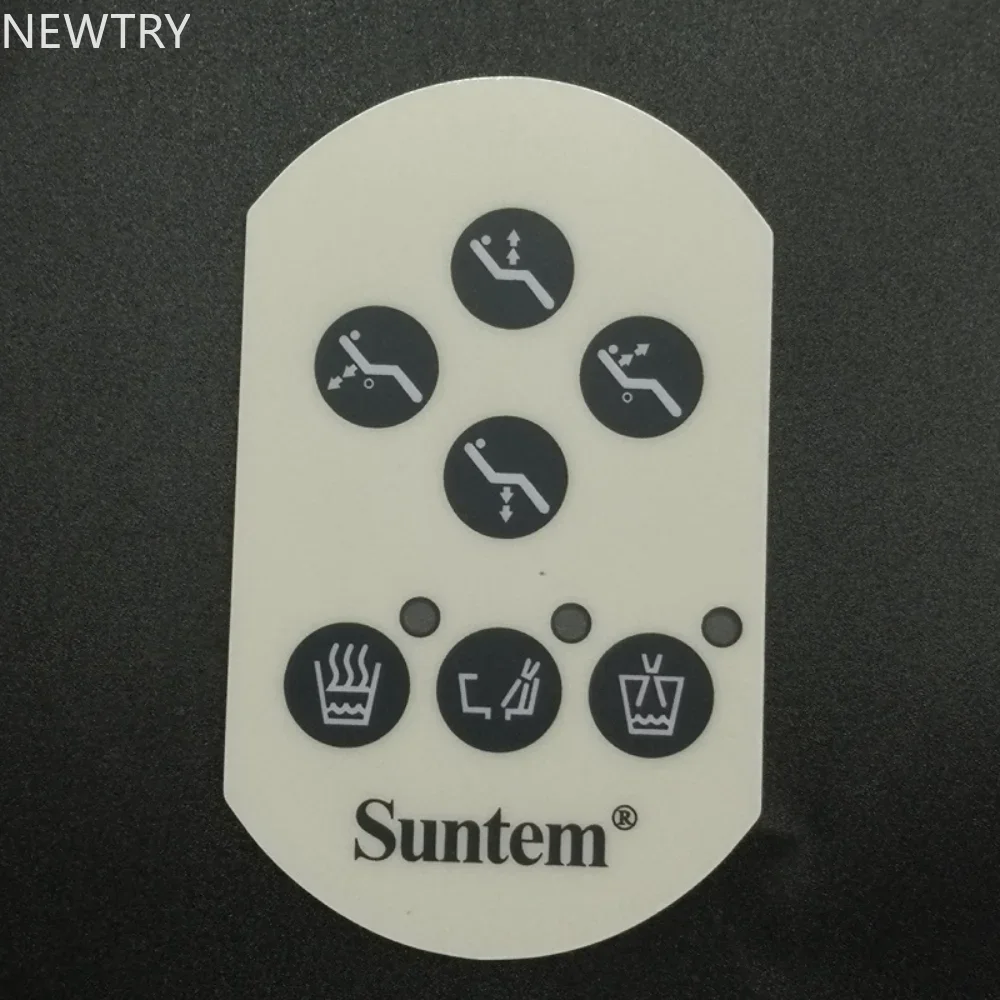 Dental Chair Main Control Button Film Switch Key Film Control Panel for PVC Self-adhesive Label Dental Chair Unit Accessories