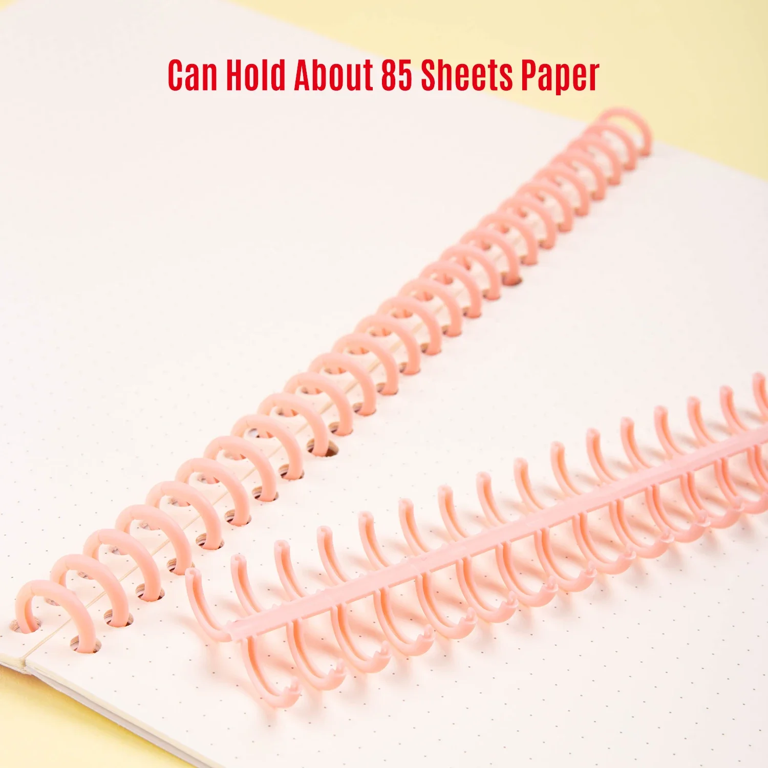 KW-trio, 10 шт., пластиковые переплеты с 30 отверстиями, кольцевые переплетные шипы, расчески, емкость 85 листов для DIY бумажного альбома для ноутбука