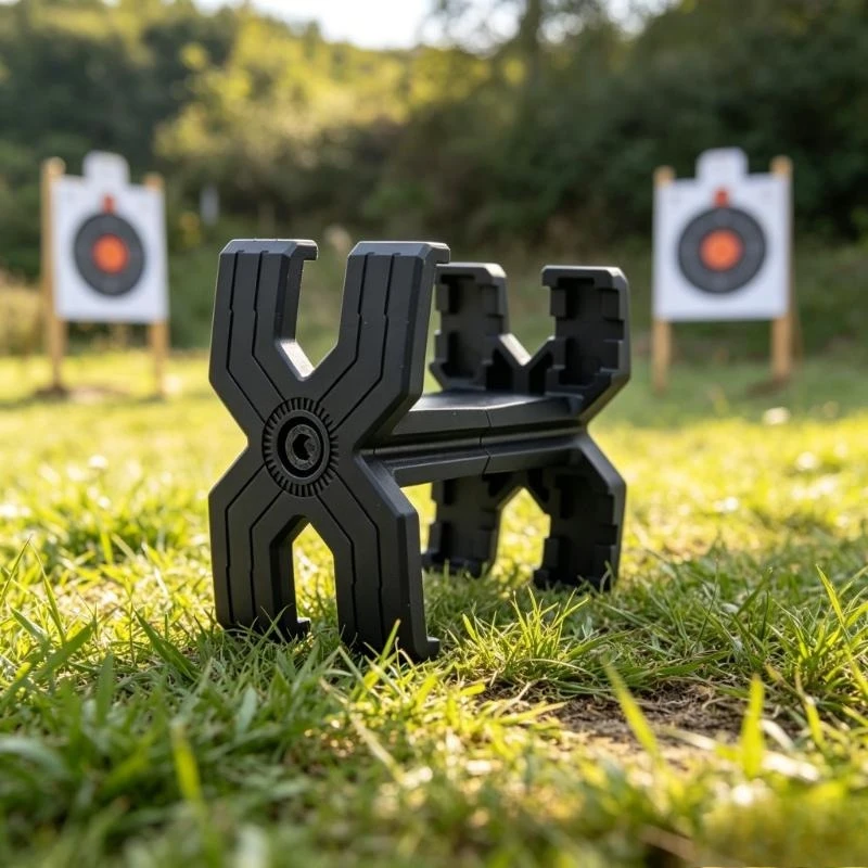 Stretchable Parallel Magazine Connector,5.56 Double Magazine Coupler,New X-Shaped Parallel Toy Magazine Accessory