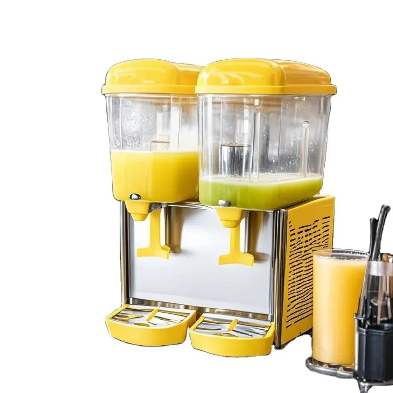 

Commercial self-service hot and cold beverage machine for milk tea and juice spray design