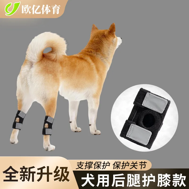 Pet Dog Leg Guard Joint Support Strip Knee Patella Protector Rehabilitation Aid for Cats Ligament Joint Dislocation