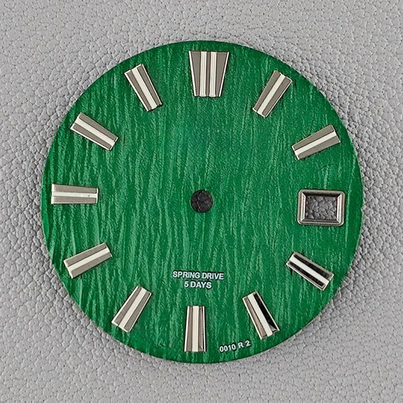 NH35 dial 28,5mm GS calendario árbol textura reloj modificación accesorios para movimiento NH35/36