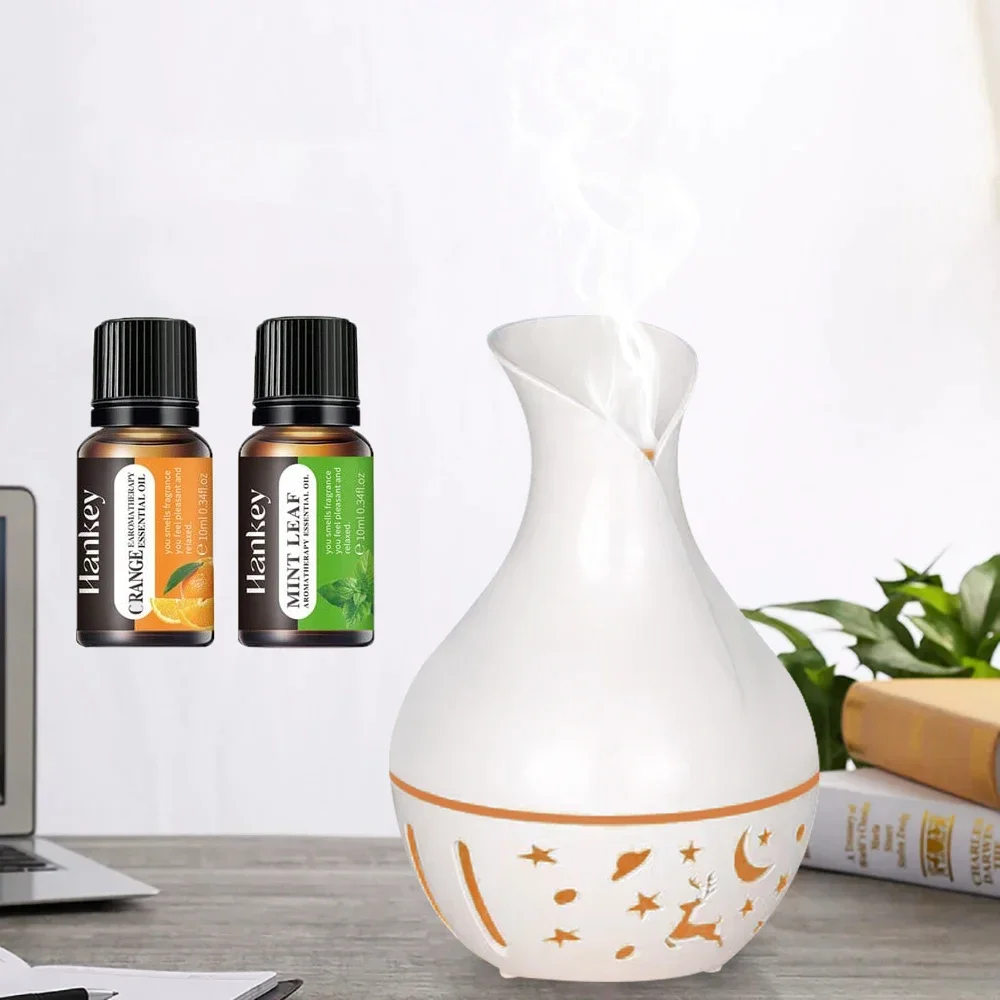 

Увлажнитель с диффузором для ароматерапии, 200 мл, со светодиодной подсветкой, машина для эфирного масла