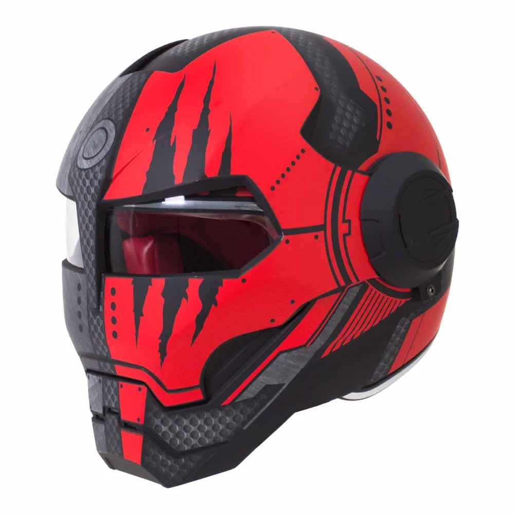 

M-XL Biker Helmet Matte Scratch Full Face Wear-Resistant Motorcycle Supplies Breathable Head Protection Anti-Fall Motocross Kask