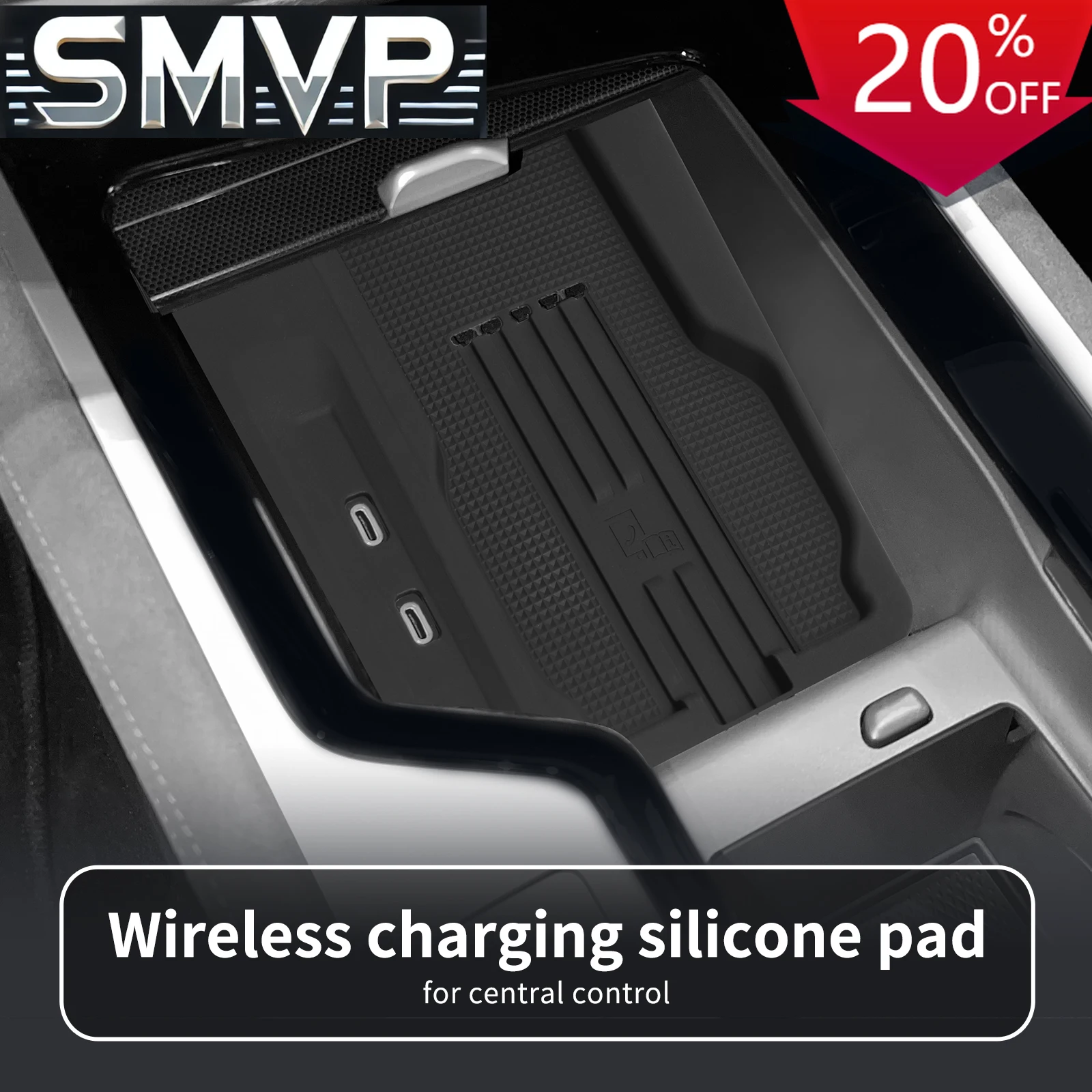 

Fit For Volkswagen Passat 2024 Anti-skid Pad Car Phone Non-slip Pad Silicone Accessories Left Rudder