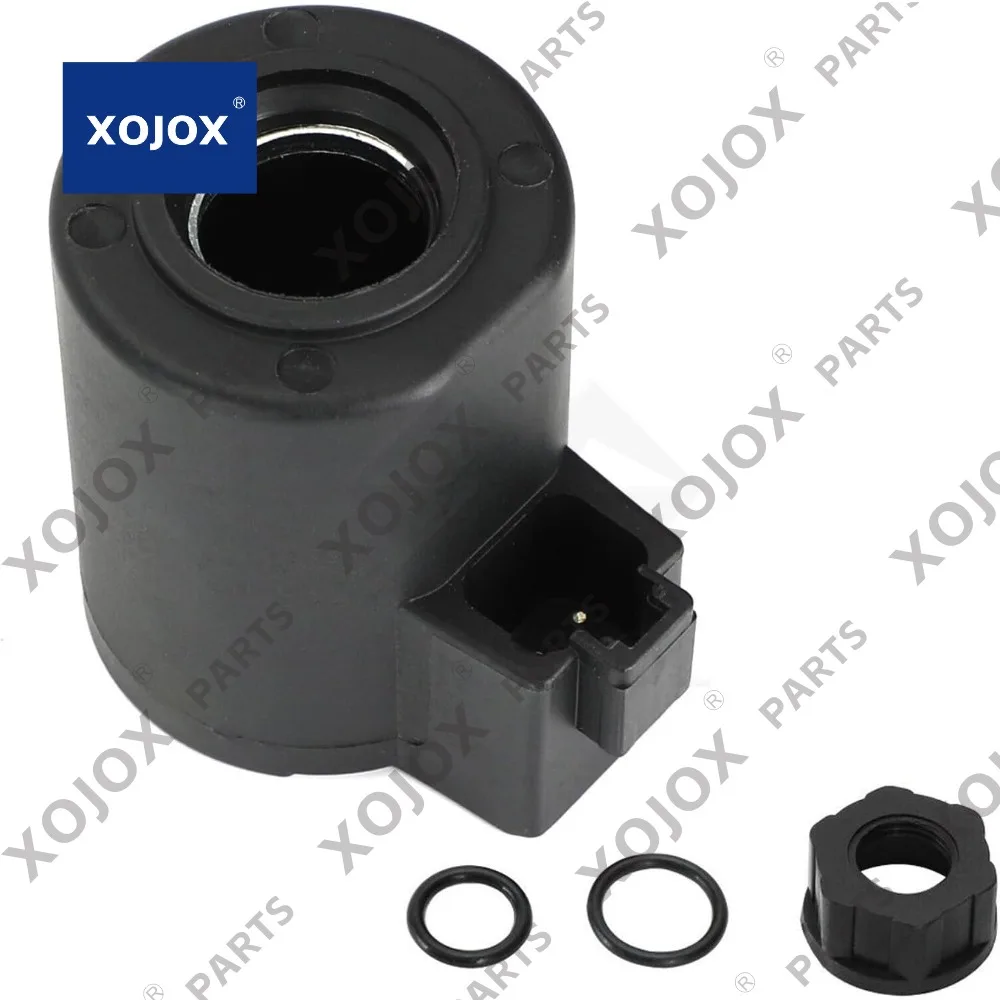 XOJOX 12V 14550884 VOE14550884 Electronic Solenoid Valve Coil H:59mm Φ:20/21mm for Volvo EC120 EC140 EC160 EC170 EC180 EC200 EC2