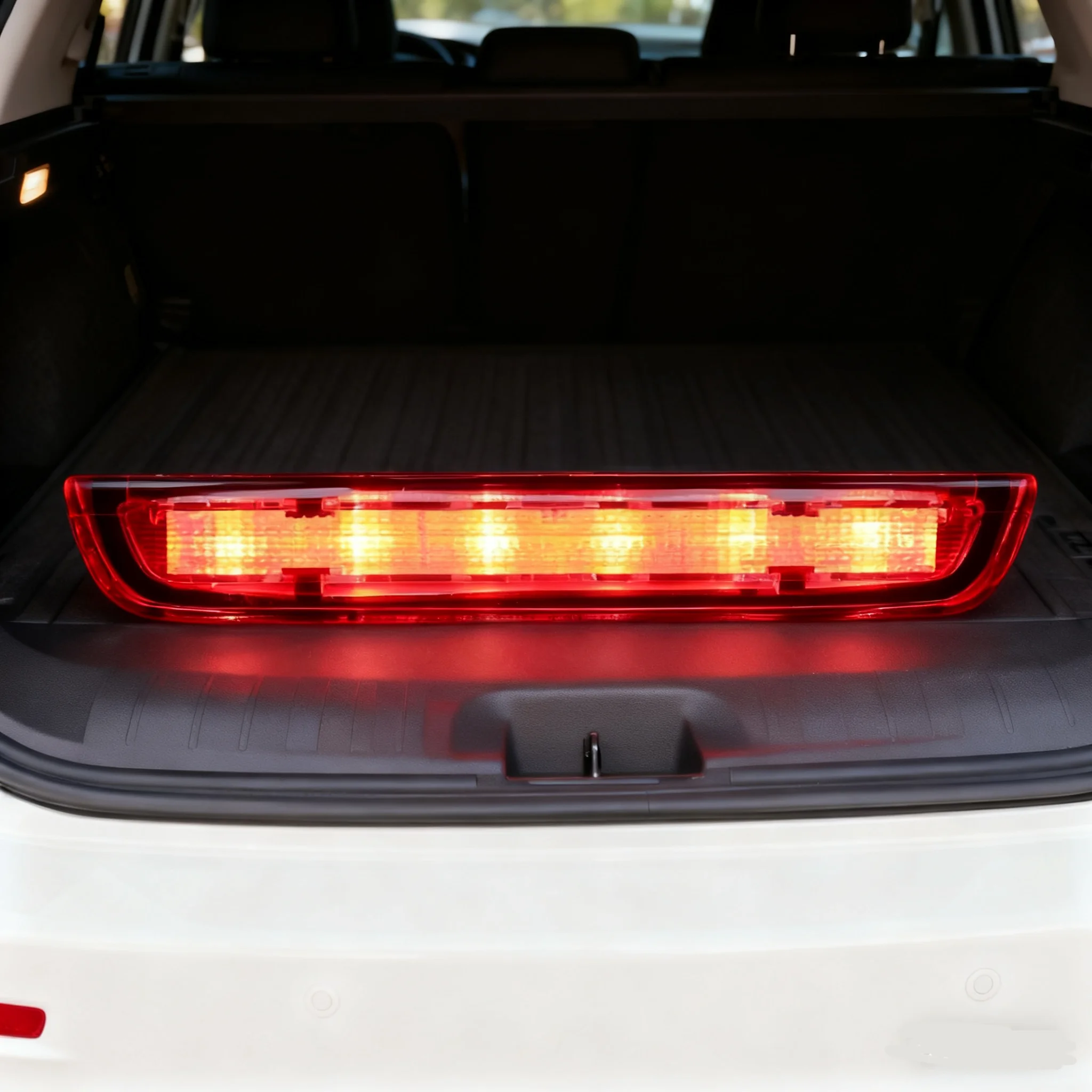 1 قطعة سيارة الخلفية عالية المستوى ضوء الفرامل لتويوتا يارس MK3 LED الأحمر الفرامل تحذير مصباح إشارة ملحقات السيارة واضحة #5