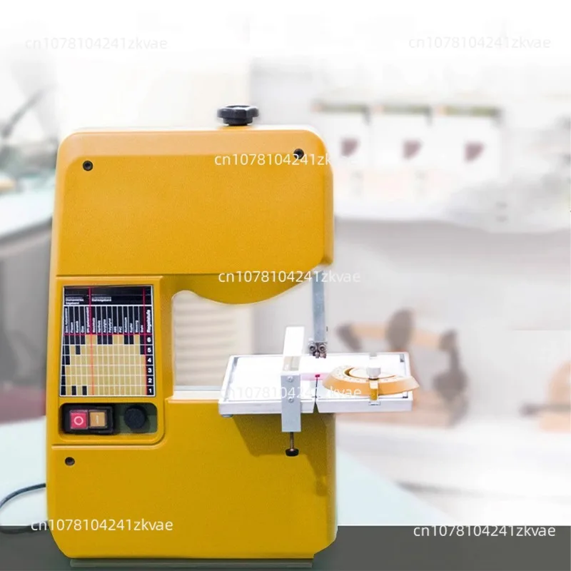 رأى الفرقة النجارة المنزلية الصغيرة المعدنية سطح المكتب الفرقة منشار طاولة صغير صغير