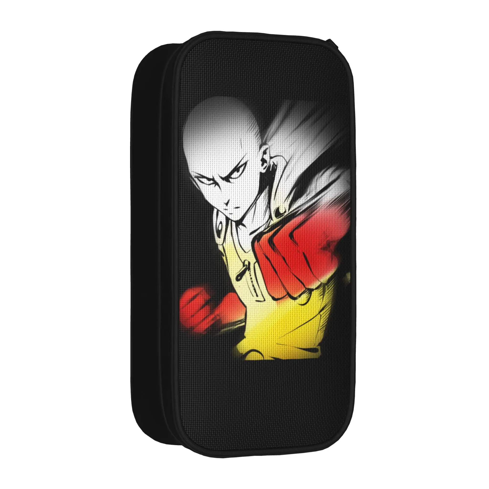 Anime One-Punchs-Man Pencil Cases Saitama Cartoon Pencilcases for Student Large Pencil Bags School Supplies Gift Stationery