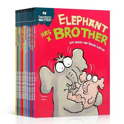 Experiences Matter 12 books on value and emotional intelligence cultivation enlightenment English children's picture books