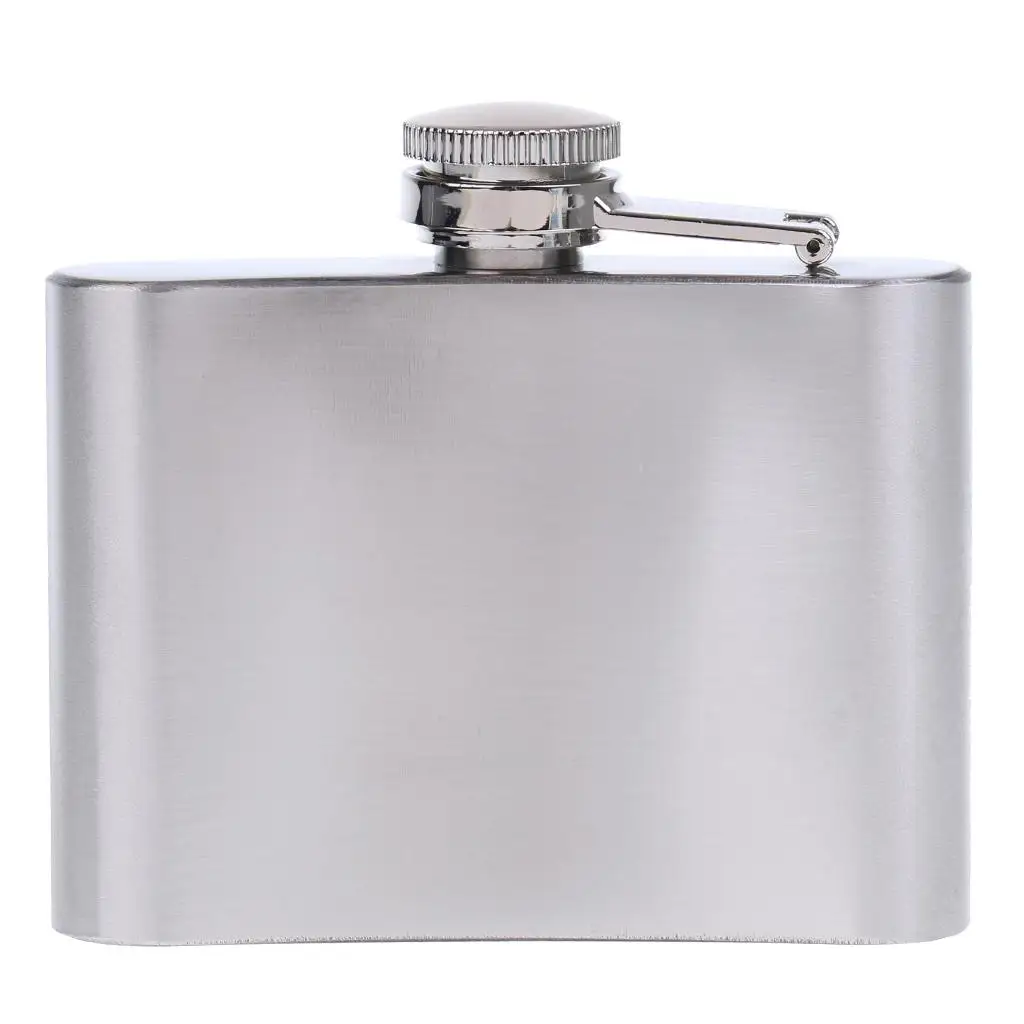 Stainless Steel Material Hip Flask Flagon Wine Pot Gift 4oz/10oz/18oz