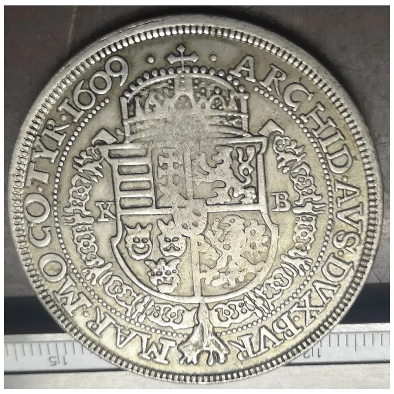 1609 هجر أطول-II. عملة نسخة مطلية بالفضة ماتياس