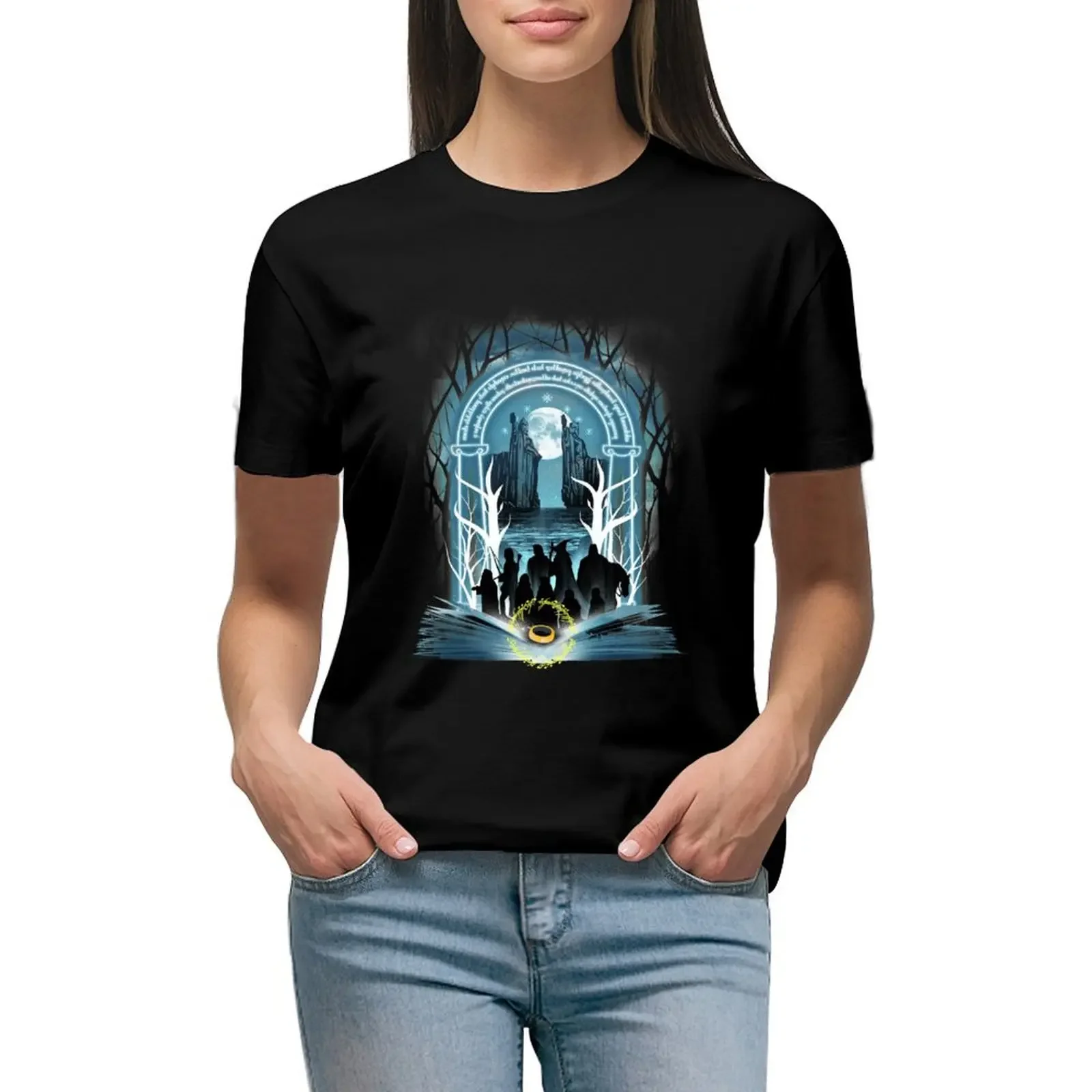 

Book of Fellowship T-Shirt Short sleeve tee sports fans plus sizes kawaii clothes t-shirt dress for Women sexy