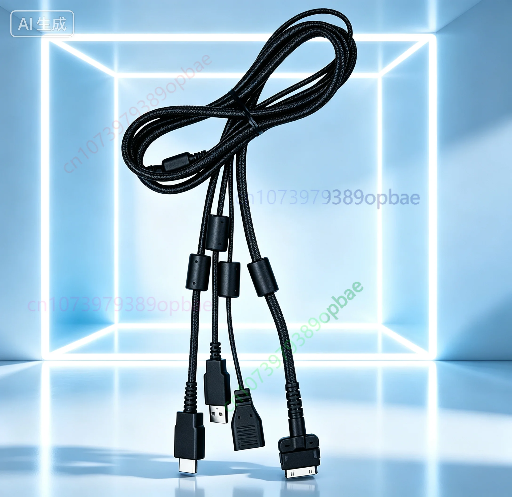 Replacement 3‑in‑1 Charging Data Sync Cable for Wacom Cintiq 16 Hybrid HD DTK‑1660 DTK‑1661 DTK‑1651 ACK43912Z