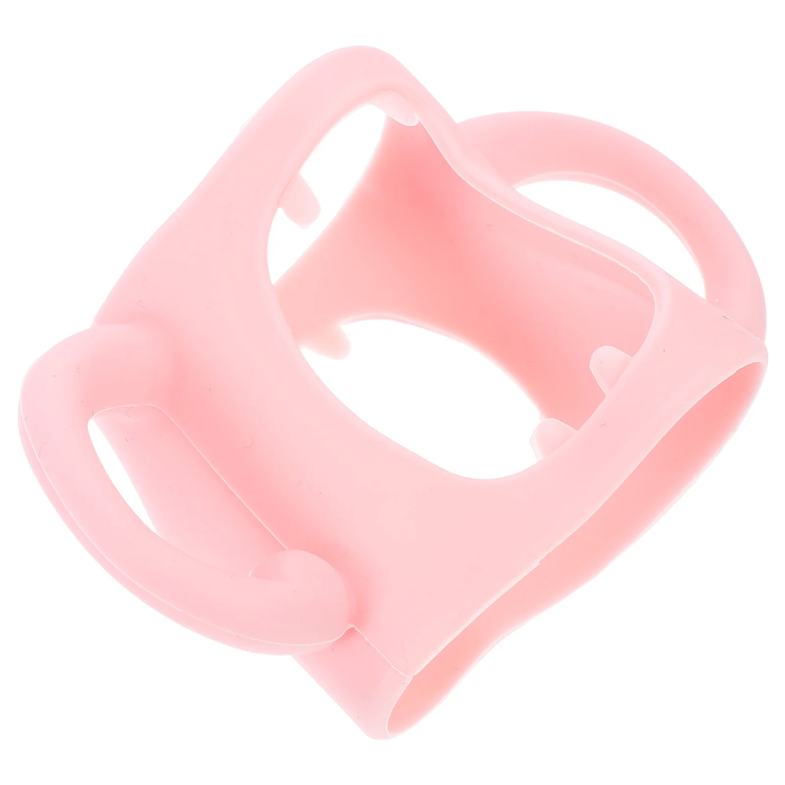 

Silicone Baby Bottle Protector Pink Anti Breakage Handle Sleeve Detachable Nursing Bottle Cover Feeding Sleeve