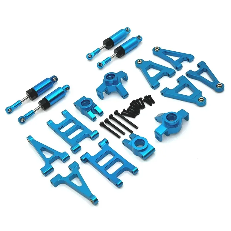 MJX 14301 14302 14303 1/14 4WD RC Metalen upgrade onderdelen Schokdemper Stuur trekstang