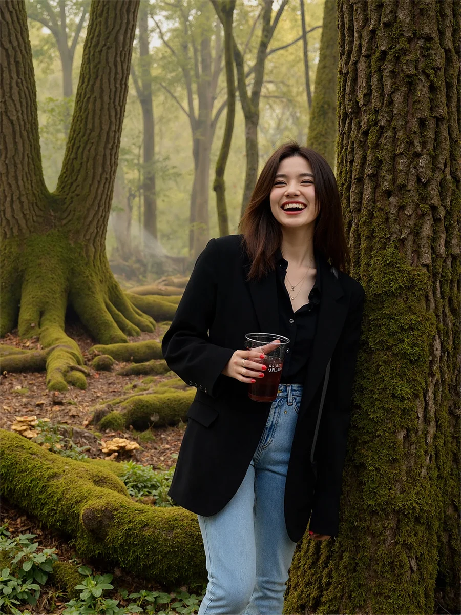 

Блейзер женские пальто черный, белый цвет с карманами и вышивкой из саржи с открытой строчкой в рулоне официальный отложной теплый внешний плиссированный сплит выглядит