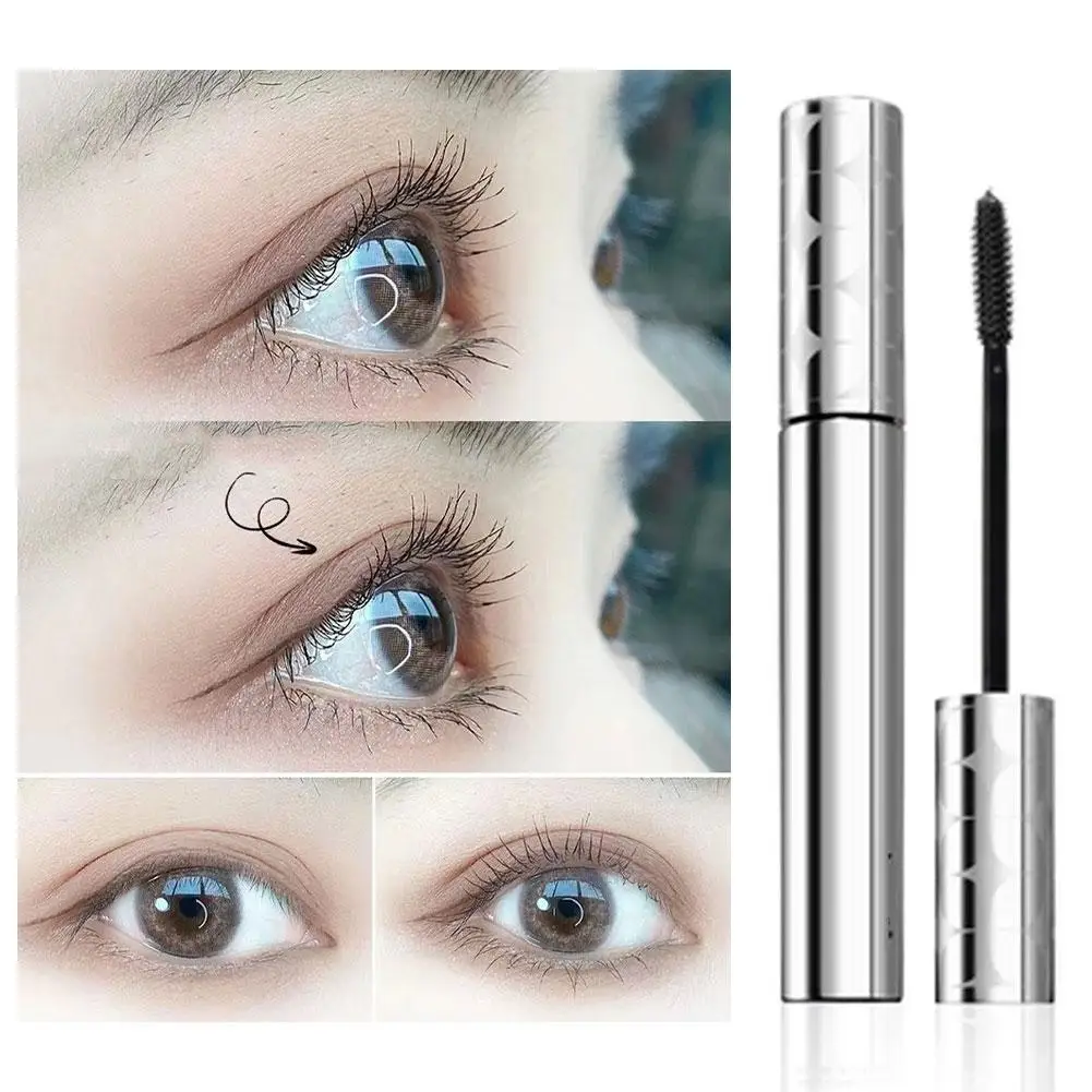 NEW 4D Thick Eyelash Mascara Lengthening WaterproofEyelash Eyelash Natural Extension Makeup Enhance Mascara Dry Black Quick G2T1