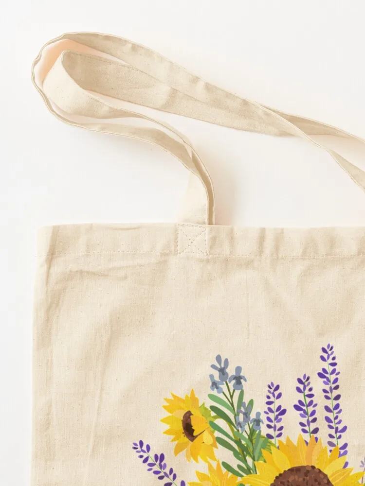 Sac fourre-tout en toile Bouquet de tournesols et de µ, sac à provisions, sacs à main fourre-tout, écran