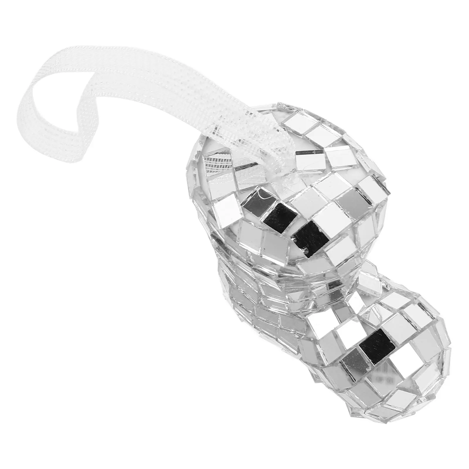 

Boots Decor Christmas Glass Decoration Bar Tree Pendant Silver Party Favor Hanging Ornament