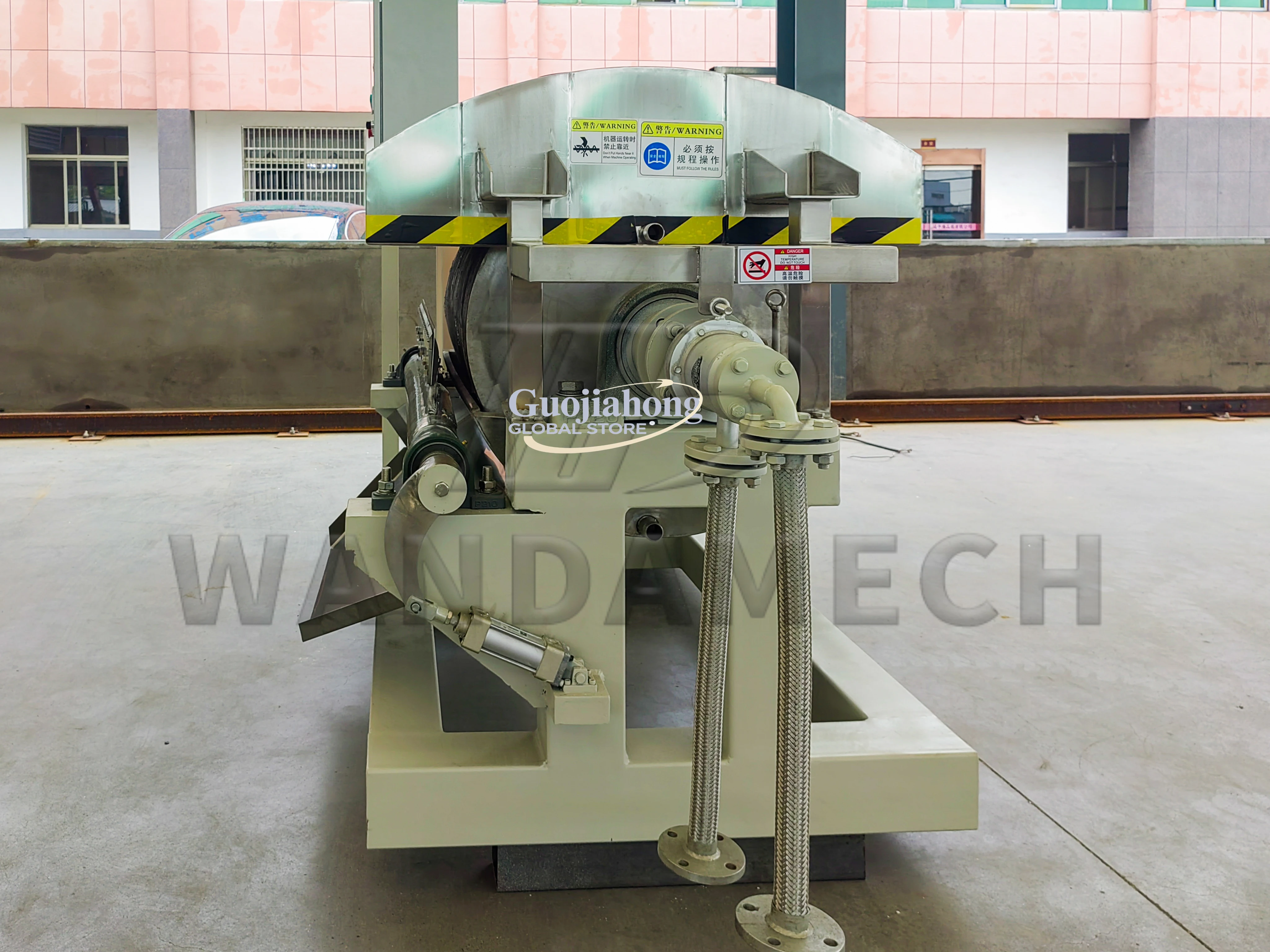 HG-1200 * 2000 milk powder lactose scraper dryer high concentration liquid drum scraper dryer