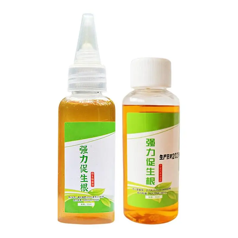 

50 мл стимулятор корней для растений, средство для быстрого укоренения, укореняющее удобрение, органические гормоны роста корней с высокой производительностью