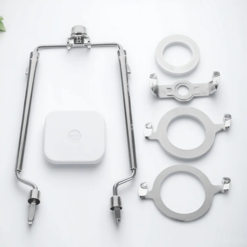 

1 Set Lamp Shade Harp Holder Kit Silver 9-12 Inch Adjustable Bracket For Table Floor Lamp Repair Lighting Accessories Hardware