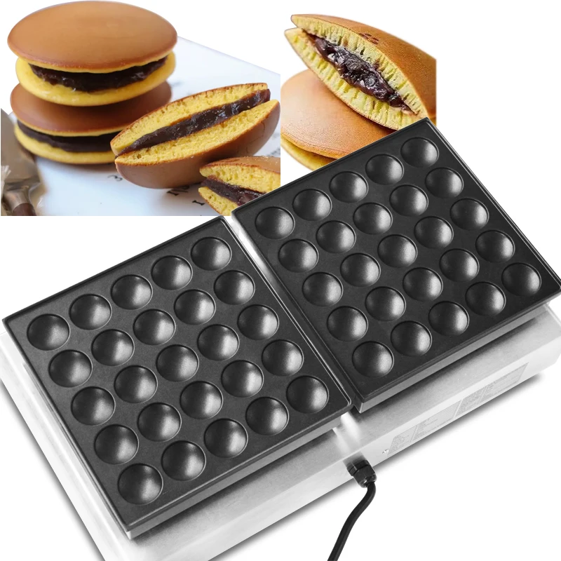 factory price 110V/220V commercial  50 hole Dutch Poffertjes Grill Mini Pancakes machine Maker waffle pancake iron cake oven