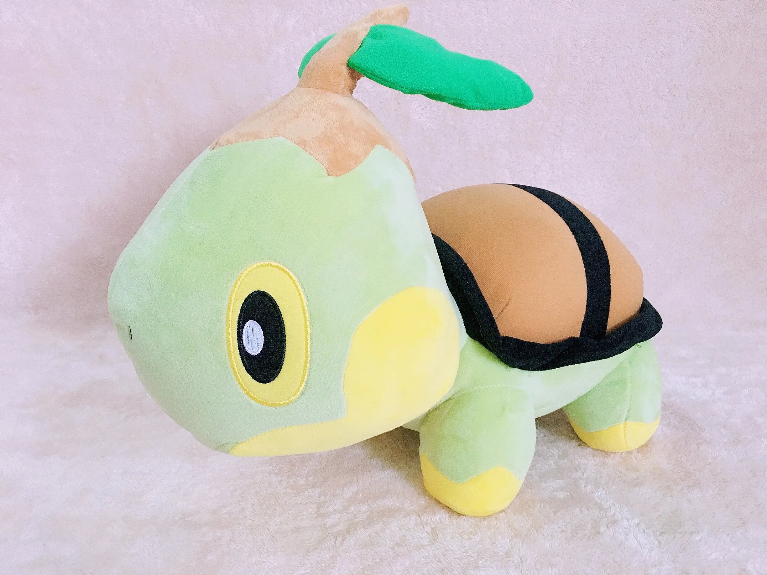 

Мягкая плюшевая игрушка Pokémon Turtwig в виде черепахи, большая кукла-подушка высокого качества, подарок для детей