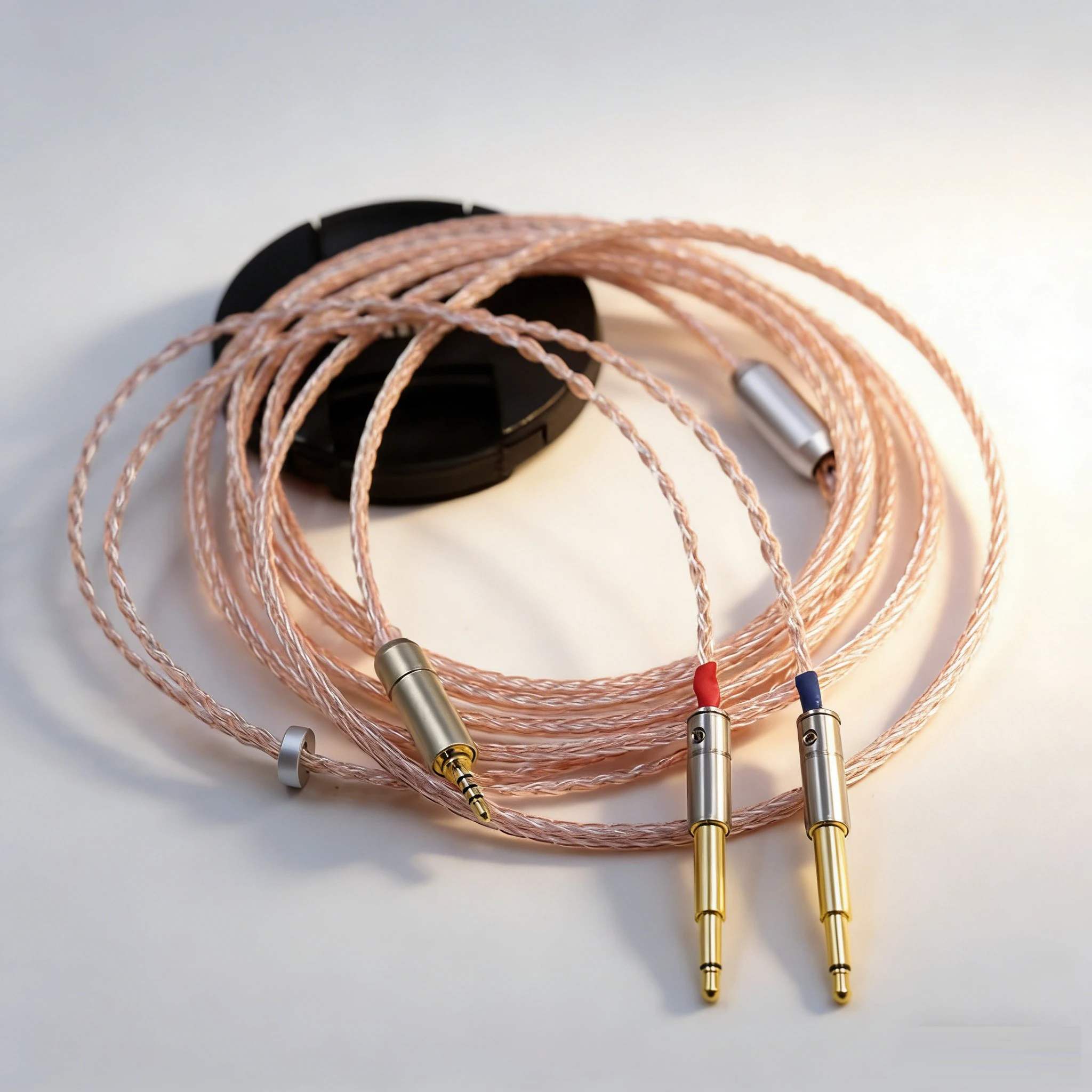 

16 Core 99% HiFi 2.5mm TRRS Balacned Plug Earphone Cable For Meze 99 Classics NEO NOIR Headset Headphone