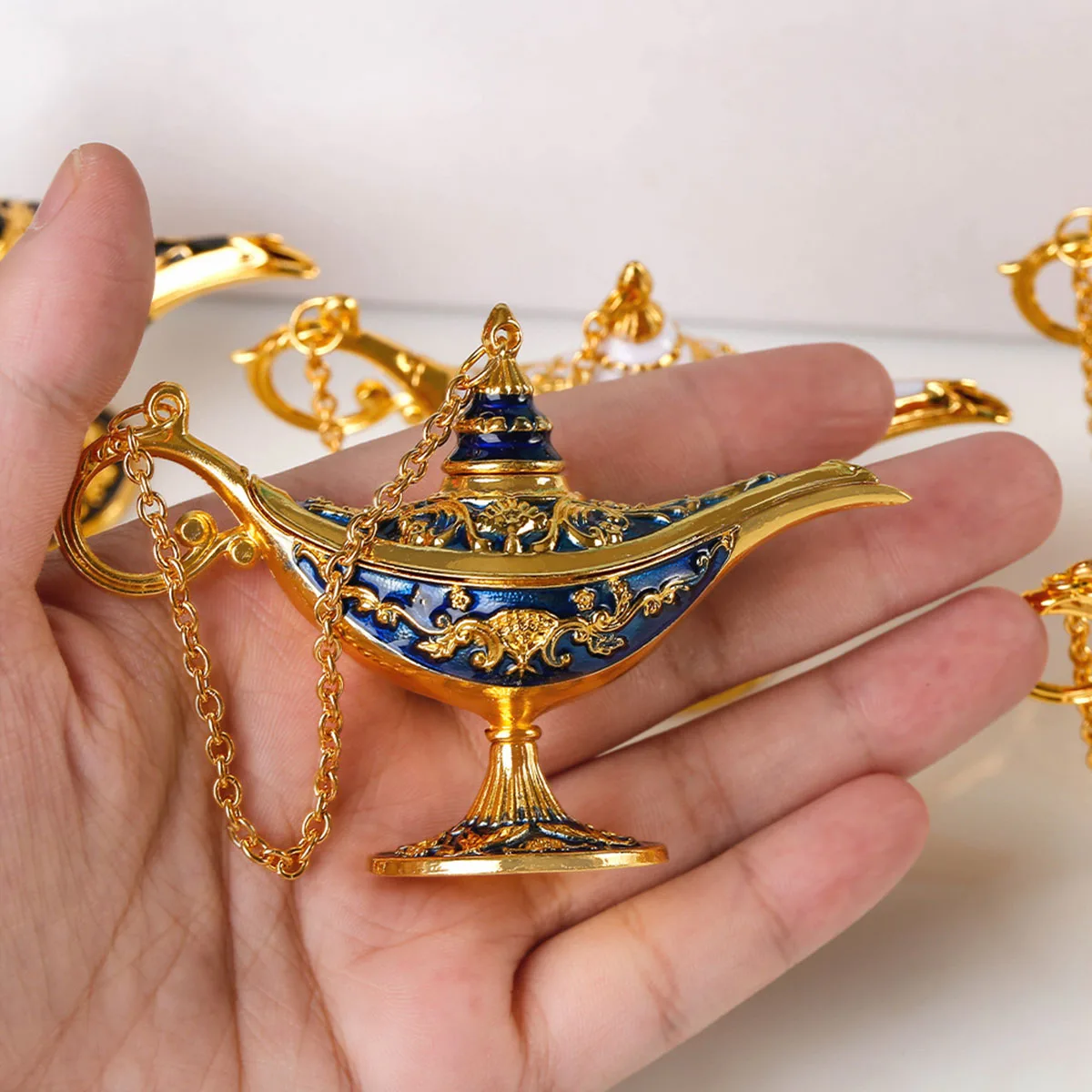 Aladdin European Ornament Vintage Home Russian Ing Lamp Metal Decoration Crafts Home Decoration