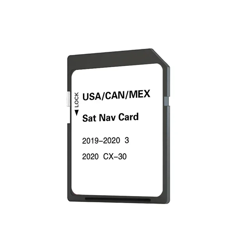 2022 for Mazda 3 CX30 Car Update Maps North America 2022 Version Navigation 8GB SD Card GPS System Sat Navi Free Shipping