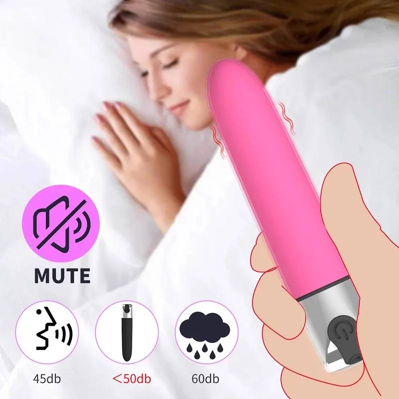 12 Speed G Spot Mini Bullet Vibrator Vagina Clitoris Stimulator Dildo Rechargeable Masturbator Waterproof Sex Toys for Women 18