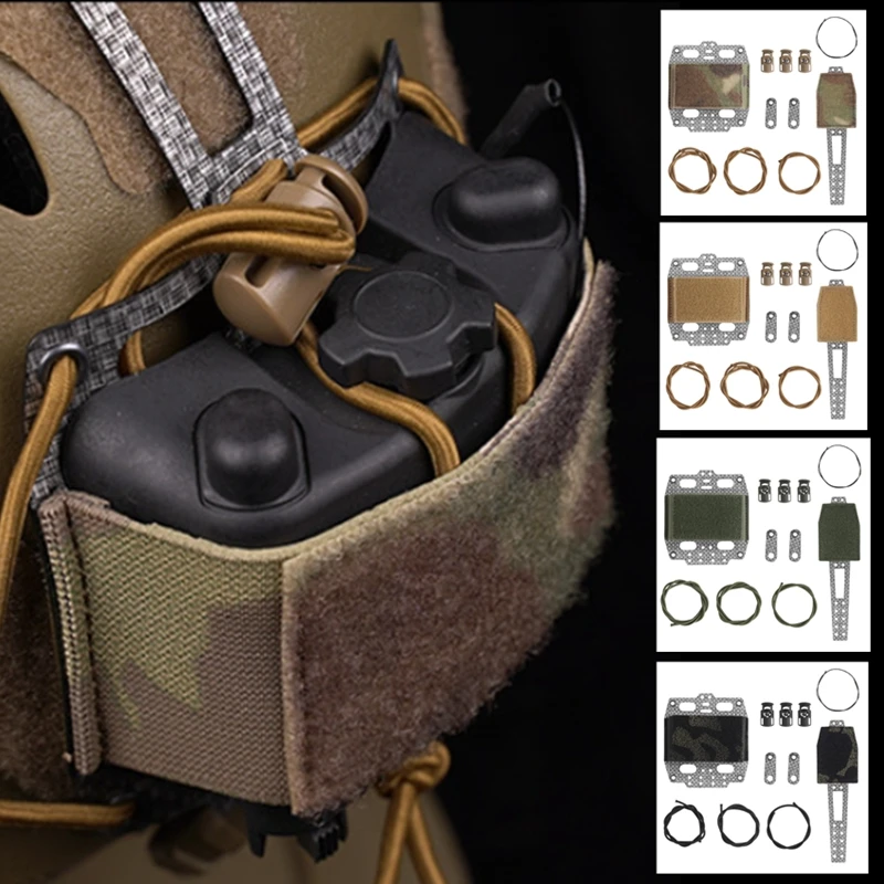 

Тактический шлем PVS31 NVG, коробка для хранения батарей, сумка для быстрой установки шлема, держатель для батареи, сумка-противага