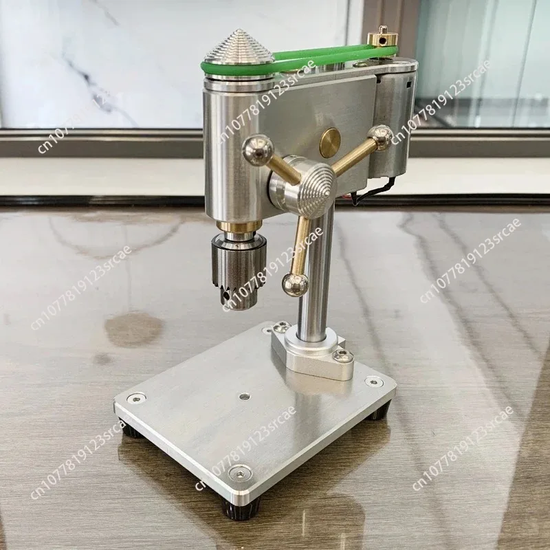 Mini Miniature Bench Drill Drill Press Mechanical Decorative Crafts Collection Precision Watch Bench Drill