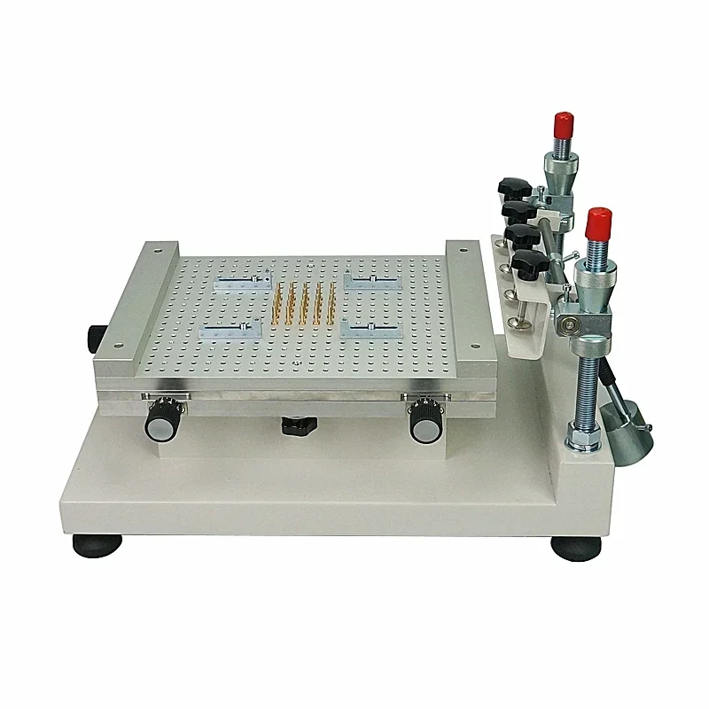 LYBGA Solder Paste Printer Silkscreen Printing Machine High Precision SMT Screen Printer Single Double-sided Circuit Board Paste