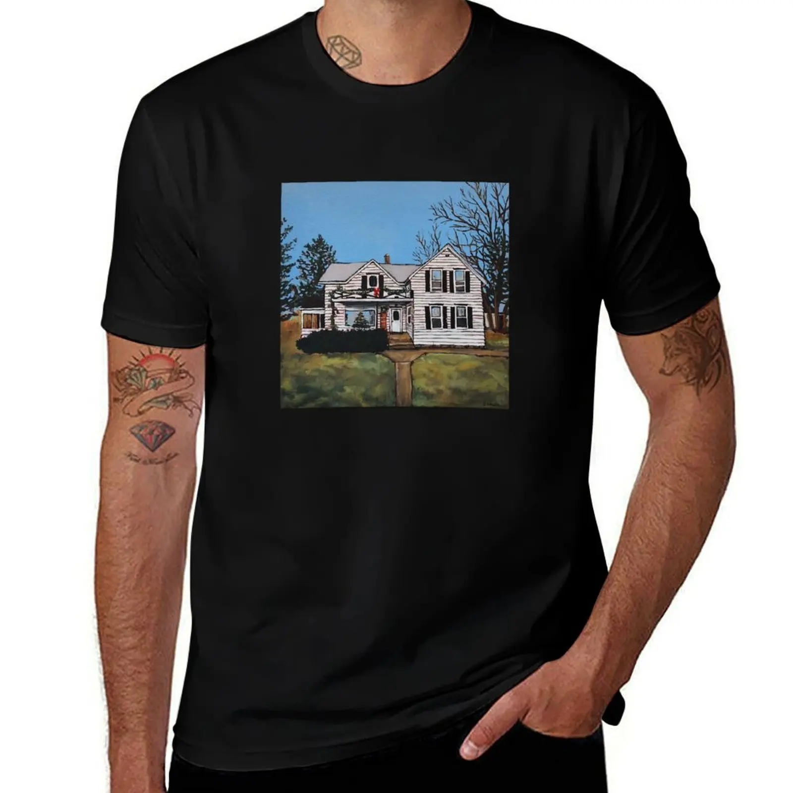 

Kleven Farm Homestead T-Shirt Personalized t-shirt Funny t-shirt oversizeds animal prinfor boys mens t shirts top quality