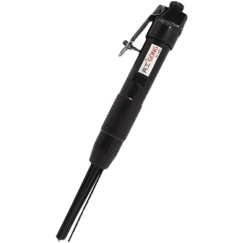 Co-Gong Pneumatico Dritto 12 Pin Rimozione Ruggine Pistola per Rimozione Ruggine Mini Pala per Rimozione Ruggine 3mm Saldatura Scorie Pulizia Pala Rimozione Ruggine Nave