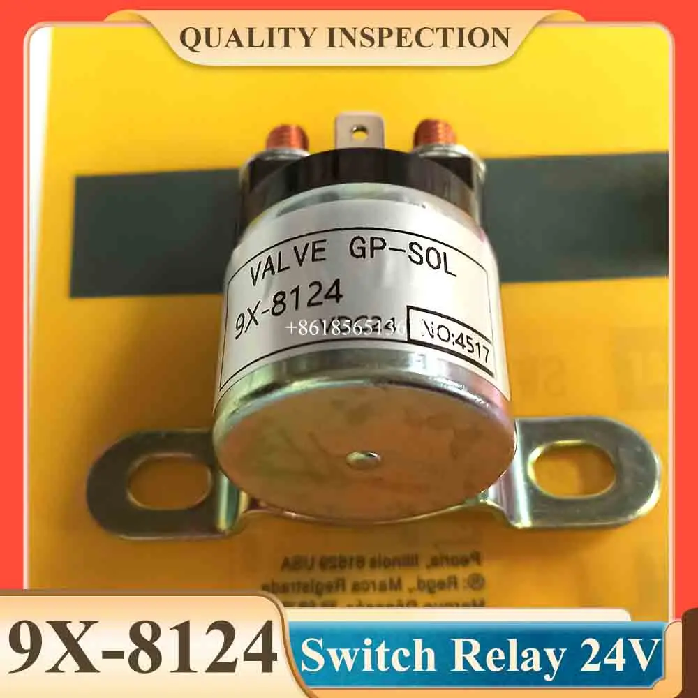 

E320/320B/320C/312/312C/330 Preheating Relay 9X-8124 9X8124 Excavator Switch Relay 24V