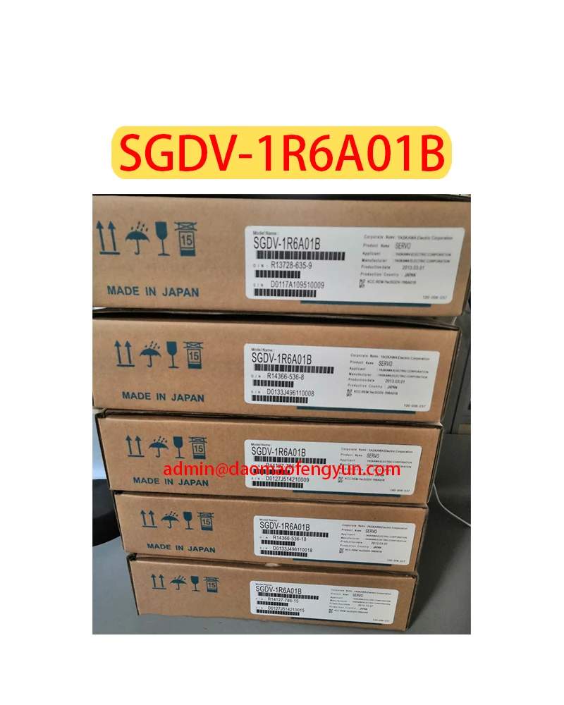 

SGDV-1R6A01B Совершенно новый сервопривод Быстрая доставка