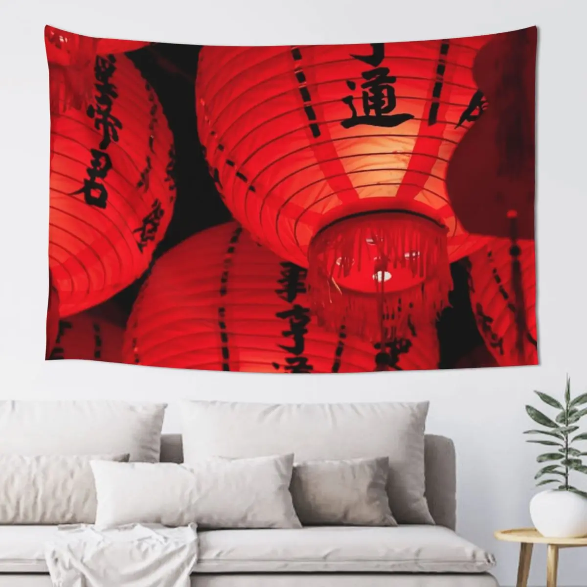 

Lantern Light Tapestry Japanese Room Decor Bedrooms Decorations Anime Decor On The Wall Tapestry