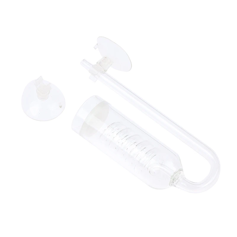 CO2 Diffuser Aquarium Spiral Carbon Dioxide Atomizer Diffuser With Suction Cup