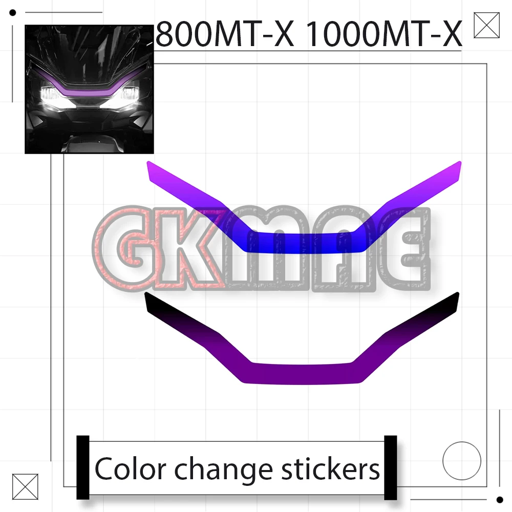 

New For CF moto 800MT-X 1000MT-X Motorcycle Modification Daytime Running Light Color-Changing Stickers Decorative Stickers