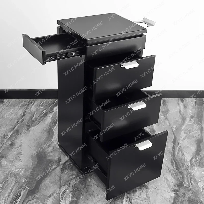 Barber Shop Tool Cabinet Tool Table Storage Rack Drawer Cabinet Multifunctional